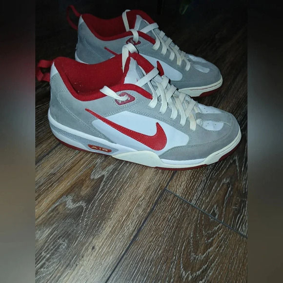 Nike Other - Nike Air Cringe retro red & gray men's size 12